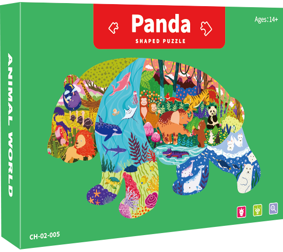 Quebra-cabeça personalizado para crianças, brinquedos educativos, jogos, animais, tamanho A3, a4, peças, quebra-cabeça