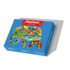 Novo jogo de brinquedo educativo animais elefante papel cartão crianças quebra-cabeça para crianças