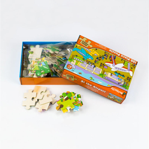 Brinquedos de quebra-cabeça de madeira personalizados para crianças para crianças de desenhos animados animais quebra-cabeças brinquedos