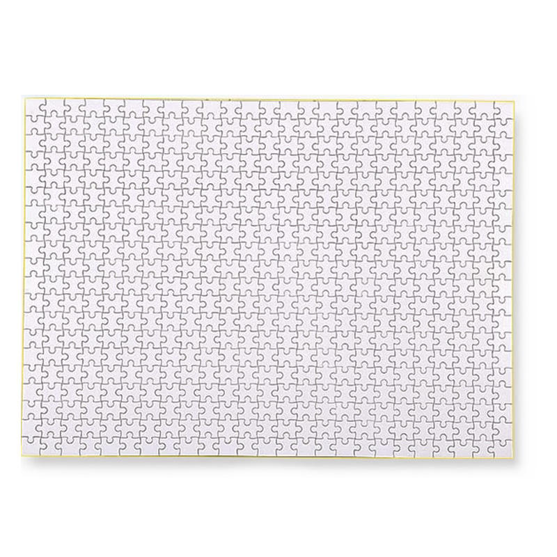 Quebra-cabeças de sublimação personalizáveis ​​do fabricante em branco DIY