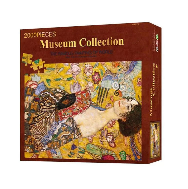 Quebra-cabeça de pintura famosa personalizada 2.000 peças 2.000 peças quebra-cabeça tabuleiro para presentes adultos