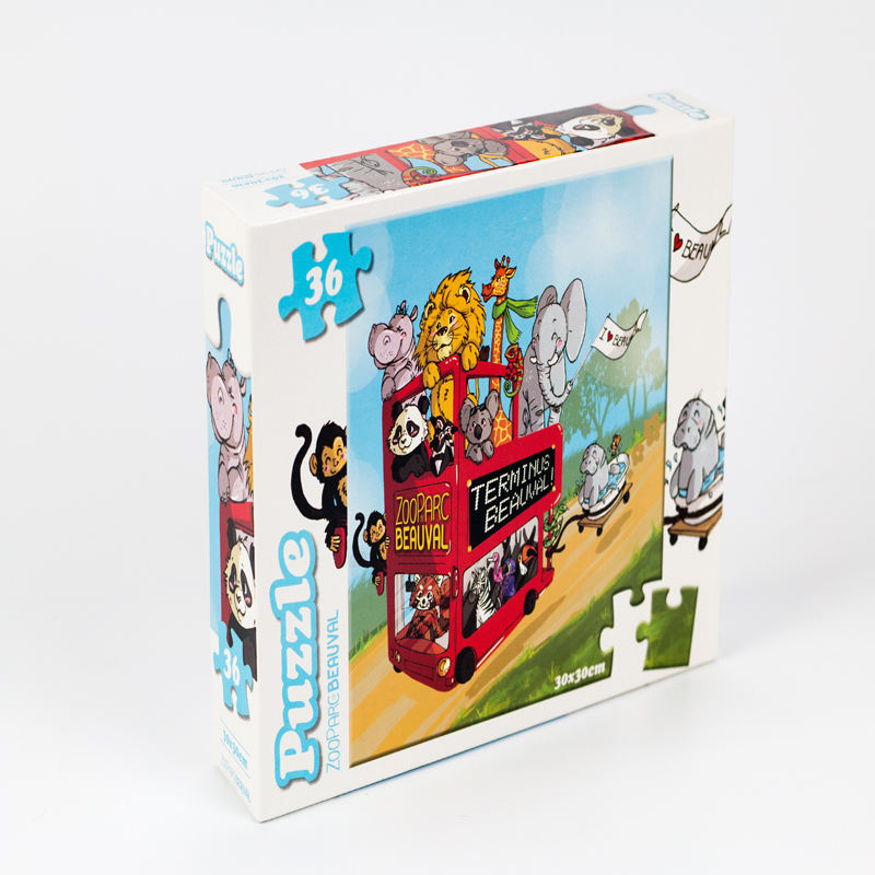 Compre no atacado 60 100 200 peças Quebra-cabeça Personalizado Impresso Grosso Aglomerado Crianças Brinquedo Quebra-Cabeça Educacional