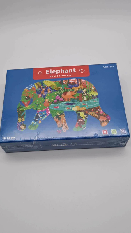 Quebra-cabeça de papelão quebra-cabeças promocionais personalizados fabricantes de quebra-cabeças crianças para alegria